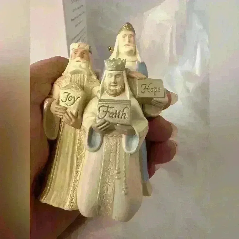 Hallmark Keepsake NEW 2009 Christmas Ornament The Three Kings - Joy, Faith, Hope
